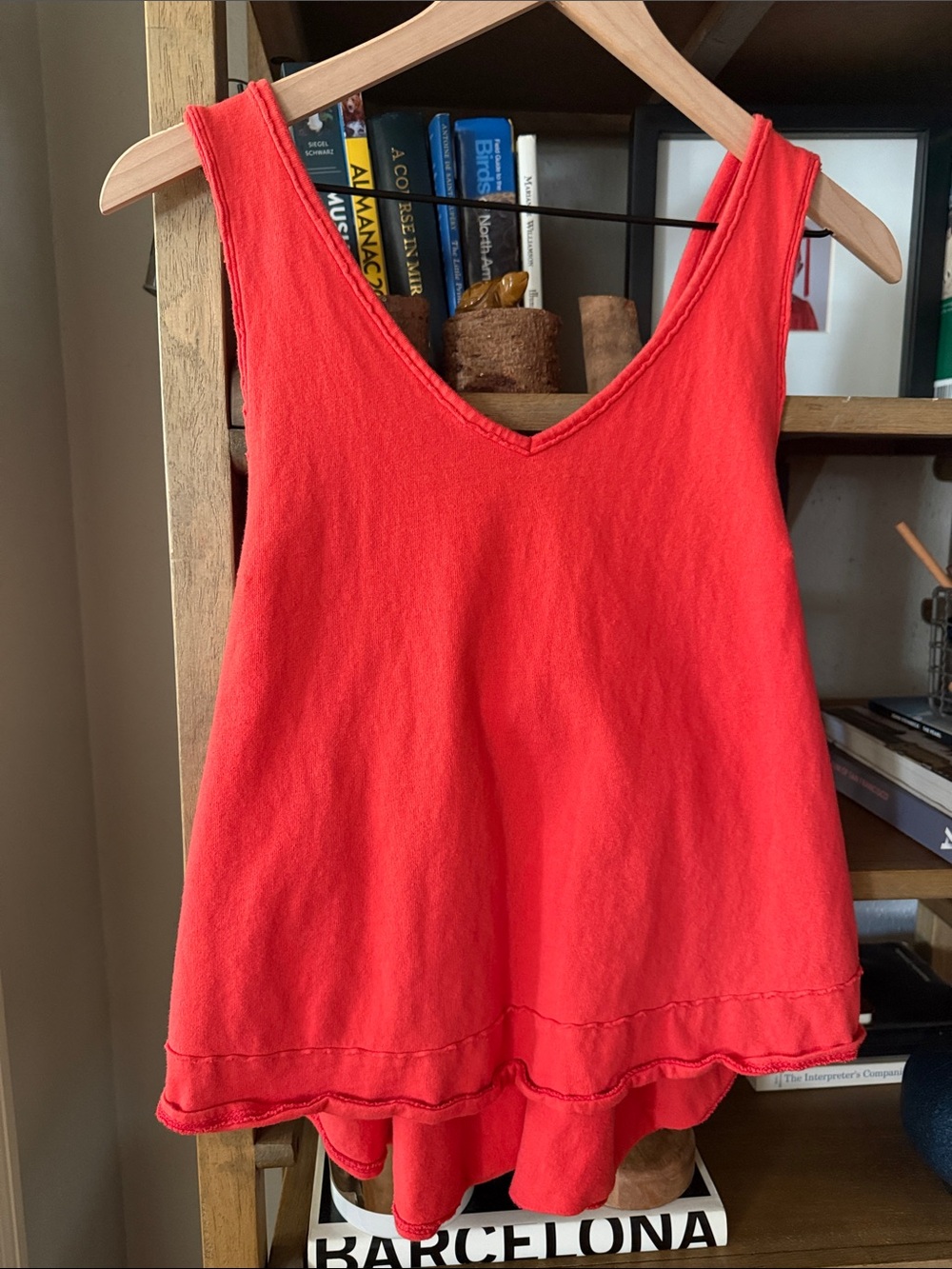 We the Free Women’s Sleeveless Tank Top bright orange 🔥 M - Picture 3 of 9